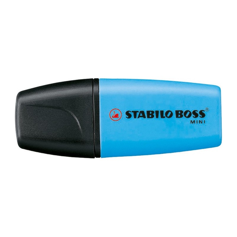 STABILO BOSS MINI marcador 1 pieza(s) Punta de cincel Azul