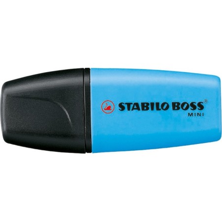 STABILO BOSS MINI marcador 1 pieza(s) Punta de cincel Azul