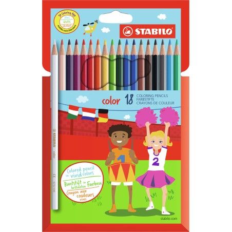 STABILO Color Multicolor 18 pieza(s)