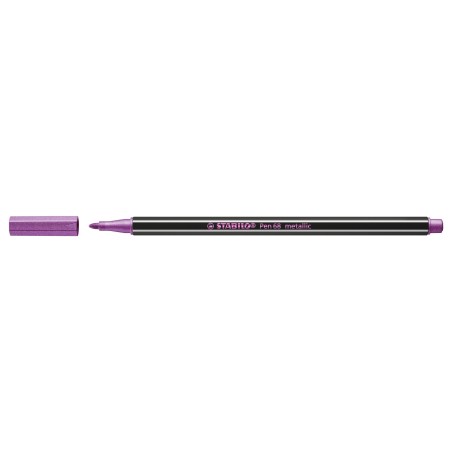 STABILO Pen 68 metallic rotulador Medio Metallic pink 1 pieza(s)