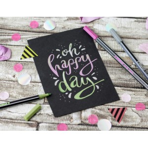 STABILO Pen 68 metallic rotulador Medio Metallic pink 1 pieza(s)