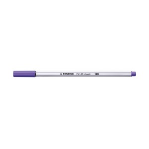 STABILO Pen 68 brush rotulador Medio Violeta 1 pieza(s)