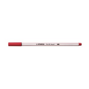 STABILO Pen 68 brush rotulador Medio Rojo 1 pieza(s)