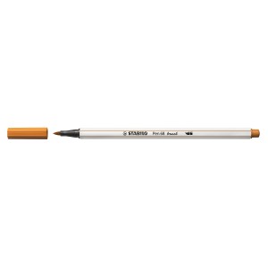 STABILO Pen 68 brush rotulador Medio Ocre 1 pieza(s)