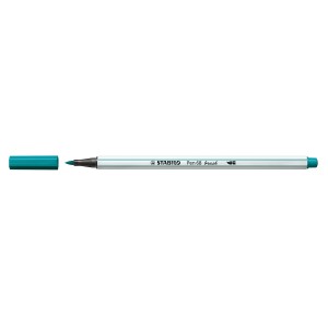 STABILO Pen 68 brush rotulador Medio Azul, Turquesa 1 pieza(s)