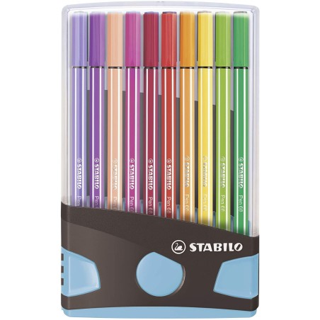 STABILO Pen 68 rotulador Medio Multicolor 20 pieza(s)