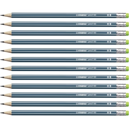 STABILO pencil 160 HB 12 pieza(s)