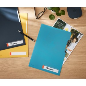 Leitz 47080061 carpeta Polipropileno (PP) Azul A4