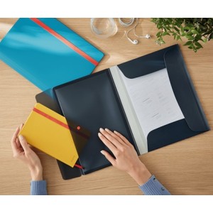 Leitz 46190089 carpeta Polipropileno (PP) Negro A4