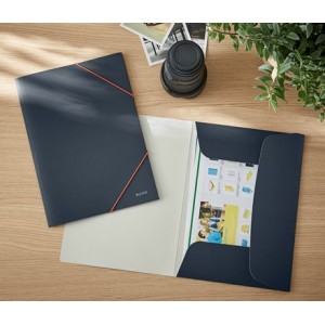 Leitz 30020089 carpeta Cartón Gris A4