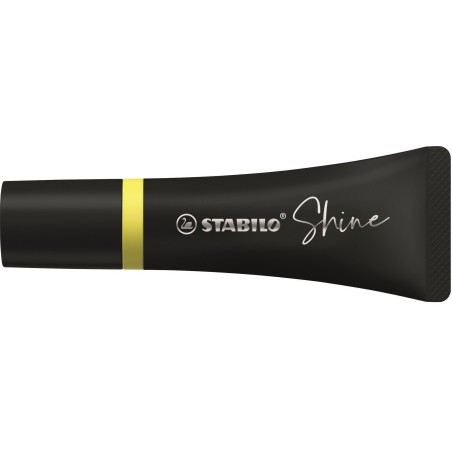 STABILO Shine marcador 1 pieza(s) Punta de cincel Amarillo