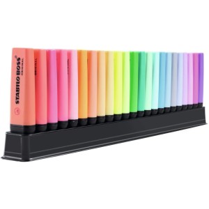 STABILO Boss Original marcador 23 pieza(s) Punta de cincel Multicolor