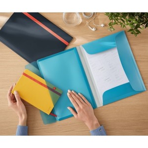 Leitz 46190061 carpeta Polipropileno (PP) Azul A4
