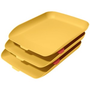 Leitz 53582019 bandeja de escritorio organizador Poliestireno (PS) Amarillo