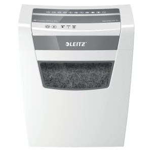 Leitz IQ Home Office P-4 triturador de papel Corte en partículas 22 cm Blanco