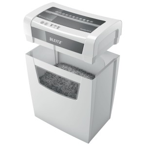 Leitz IQ Home Office P-4 triturador de papel Corte en partículas 22 cm Blanco
