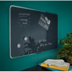 Leitz 70430089 pizarrón blanco 800 x 600 mm Vidrio Magnético