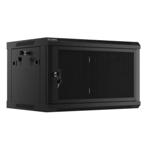 WF01-6406-23B armario rack 6U Bastidor de pared Negro