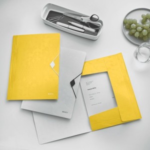 Leitz WOW Polipropileno (PP) Amarillo A4