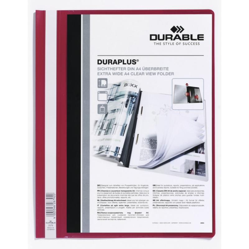 DURAPLUS archivador Rojo
