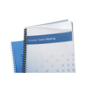 GBC Portada Pp Translúcida 800 mic A4 Natural (Caja 50)