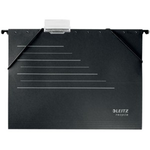 Leitz 19210095 archivador colgante A4 Cartón Negro