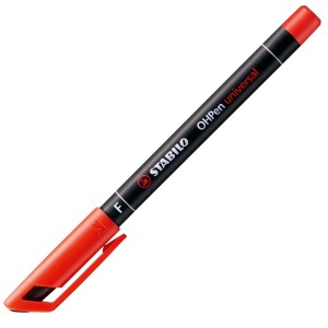 STABILO OHPen marcador permanente Rojo 1 pieza(s)