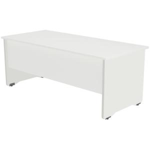 MESA ROCADA WORK 160x80 BLANCO/BLANCO