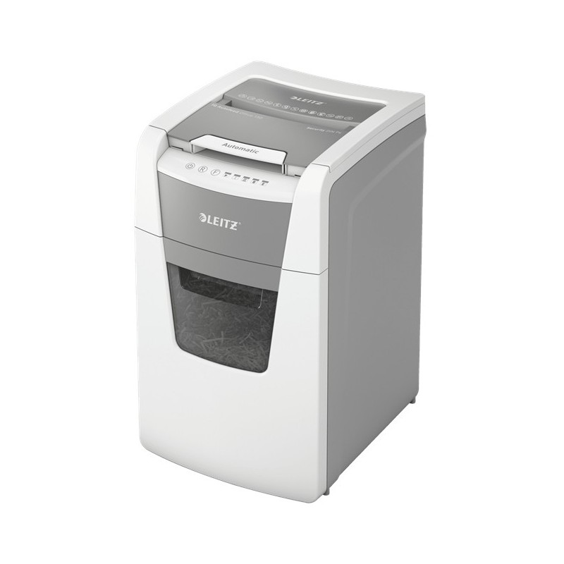 Leitz 80130000 triturador de papel Corte cruzado 22 cm Gris, Blanco