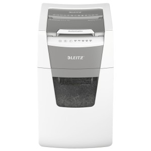 Leitz 80130000 triturador de papel Corte cruzado 22 cm Gris, Blanco