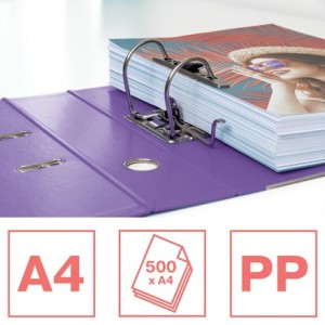 Esselte 628430 carpeta de cartón A4 Lavanda