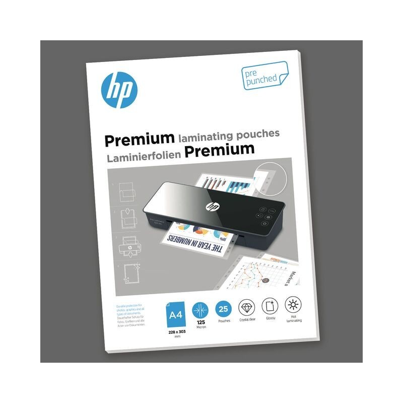 HP 9122 plastificador 25 pieza(s)