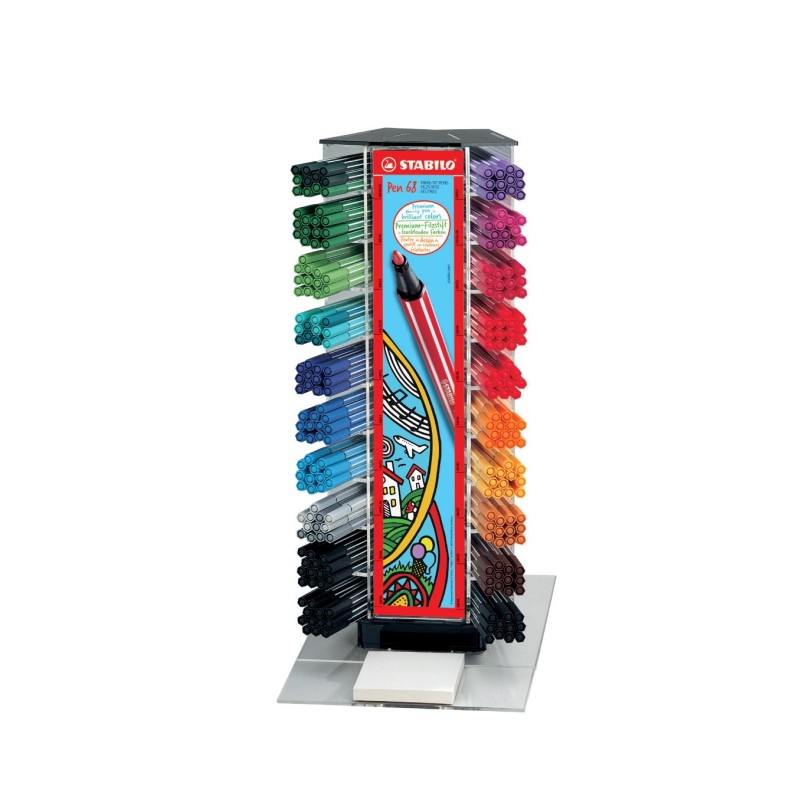 STABILO Pen 68 rotulador Medio Multicolor 240 pieza(s)