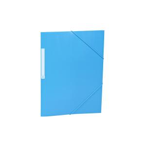 2033K09 carpeta Cartón, Polipropileno (PP) Azul A4
