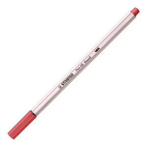 STABILO Pen 68 brush rotulador Rojo 1 pieza(s)