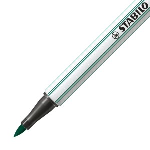 STABILO Pen 68 brush rotulador Verde, Turquesa 1 pieza(s)