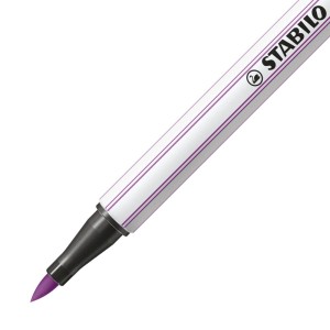 STABILO Pen 68 brush rotulador Violeta 1 pieza(s)