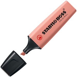 STABILO BOSS ORIGINAL NatureColors marcador 4 pieza(s) Punta de cincel Negro, Bronce, Marrón, Verde