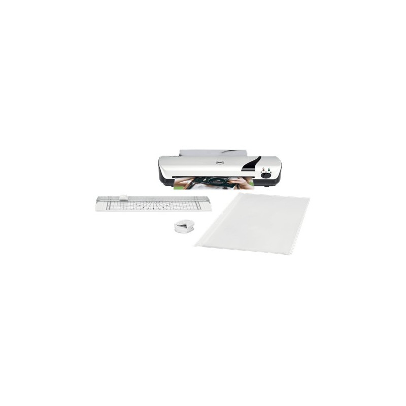 GBC Inspire+ Plastificadora en frío caliente 250 mm min Negro, Blanco