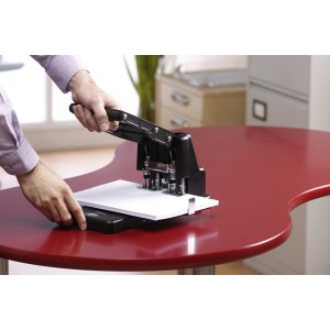 Rexel Perforadora HD2300 2 agujeros ultraintensiva negra
