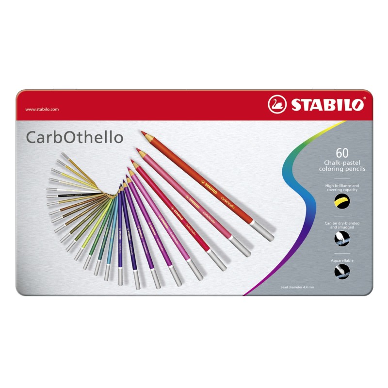 STABILO CarbOthello Multicolor 60 pieza(s)