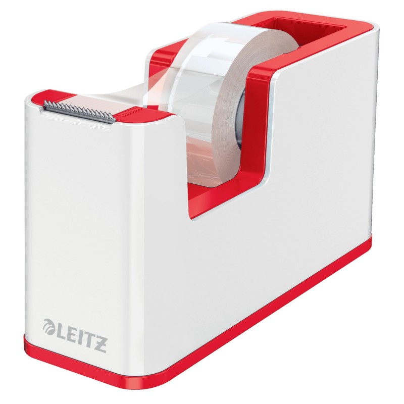 Leitz WOW Poliestireno (PS) Rojo, Blanco