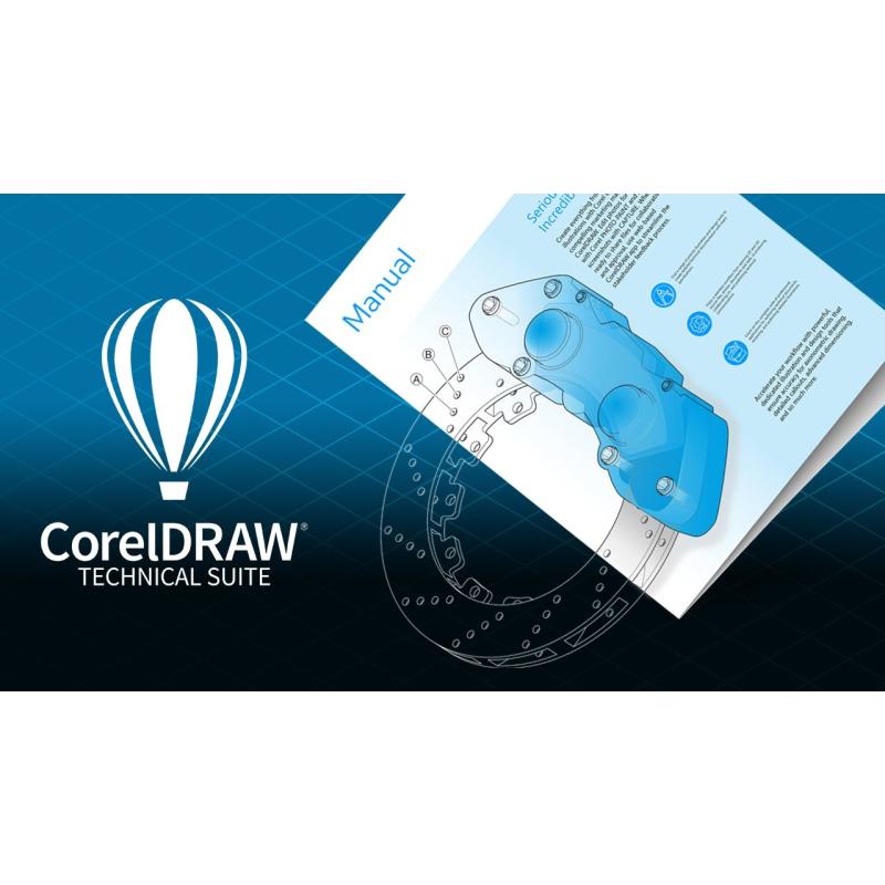 CorelDRAW Technical Suite Editor gráfico 3 año(s)