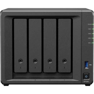 DP340 servidor de almacenamiento NAS Escritorio R1600 16 GB Negro