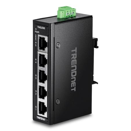 TI-ELC50 switch No administrado Fast Ethernet (10/100) Negro