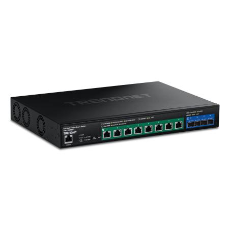 TPE-7124SBF switch Gestionado 10G Ethernet (100/1000/10000) Energía sobre Ethernet (PoE) Negro