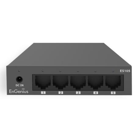 ES105 switch No administrado Gigabit Ethernet (10/100/1000) Negro