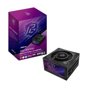 Phantom Gaming PG-1000G unidad de fuente de alimentación 750 W 20+4 pin ATX ATX Negro
