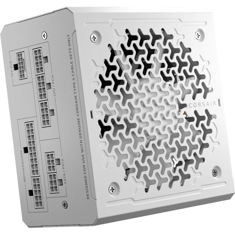 RMe Series RM850e unidad de fuente de alimentación 850 W 20+4 pin ATX ATX Blanco
