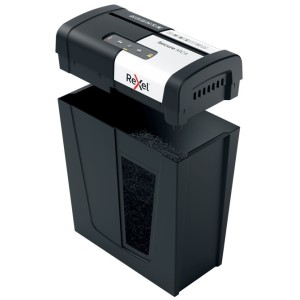 Rexel Secure MC4 triturador de papel Microcorte 60 dB Negro, Plata